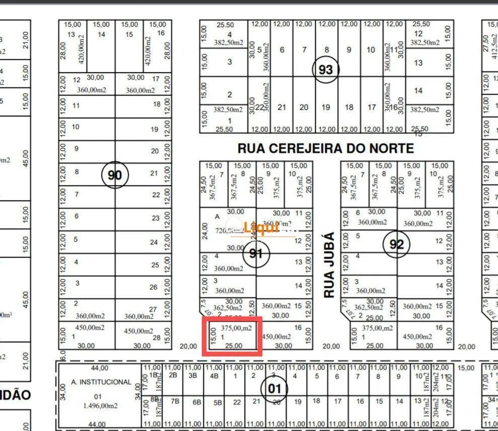 Imagem Terreno de Esquina com 375 m² - Localização Estratégica e Grande Potencial de Valorização