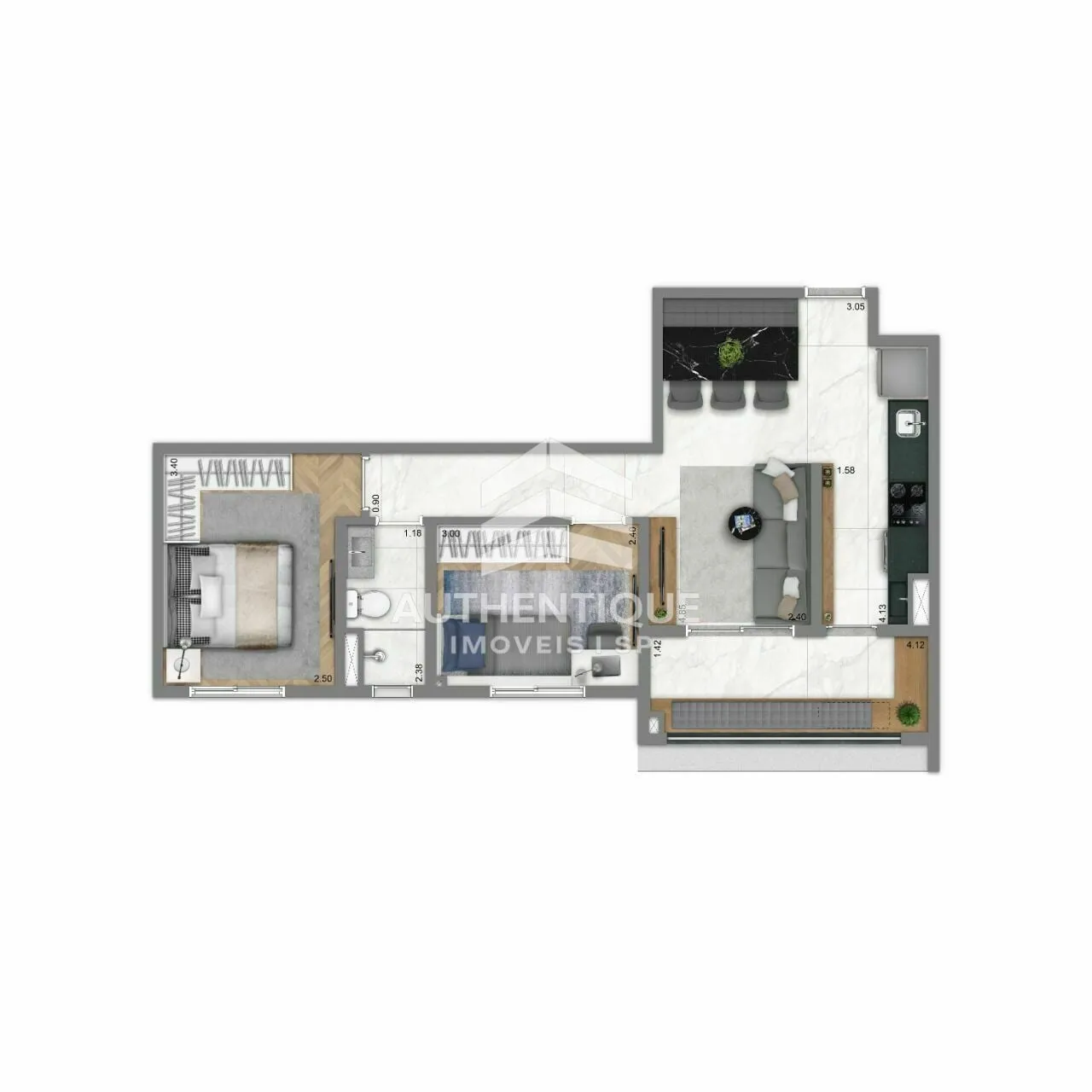 Imagem Living Blend - Bonfim Campinas - Apartamento à venda no bairro Bonfim - Campinas/SP