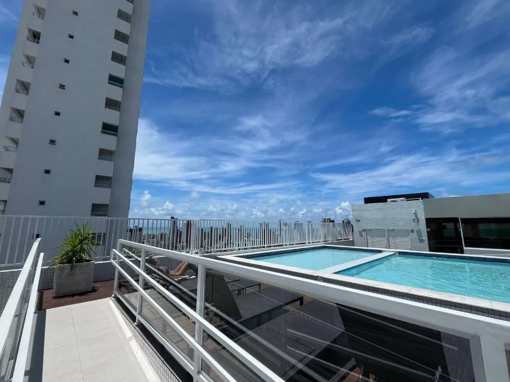 Imagem Apartamento com 1 dormitório à venda, 35 m² por R$ 334.999,00 - Miramar - João Pessoa/PB