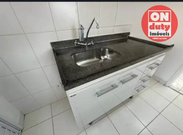 Imagem Apartamento à venda, 63 m² por R$ 328.000,00 - Areia Branca - Santos/SP