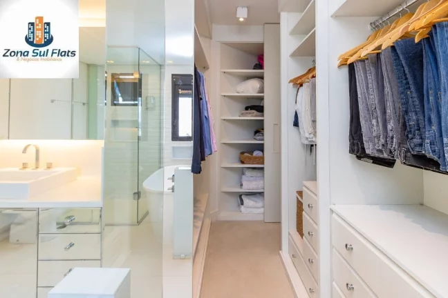 Imagem Impecável Apartamento à Venda No Brooklin Com 1 Suíte e 2 Vagas