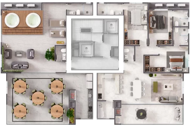 Imagem Acácia Residencial - Apartamento à venda no bairro Centro - Itapema/SC