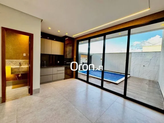Imagem Casa com 3 dormitórios à venda, 197 m² por R$ 1.500.000,00 - Residencial Marília - Senador Canedo/GO