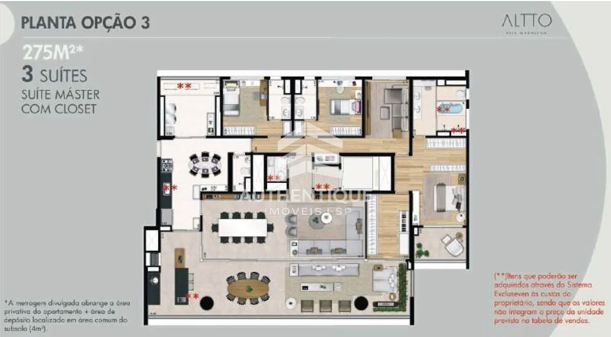 Imagem ALTTO VILA MADALENA - Apartamento no bairro Madalena à venda