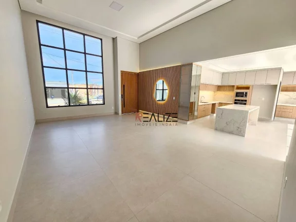 Imagem Casa térrea com 3 suíte e escritório à venda, 227 m² por R$ 1.820.000 - Condomínio em Indaiatuba/SP