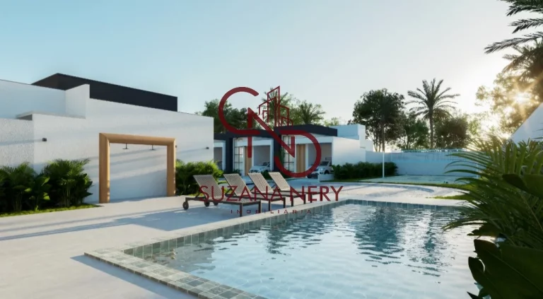 Imagem Casa com 2 quartos em condomínio fechado