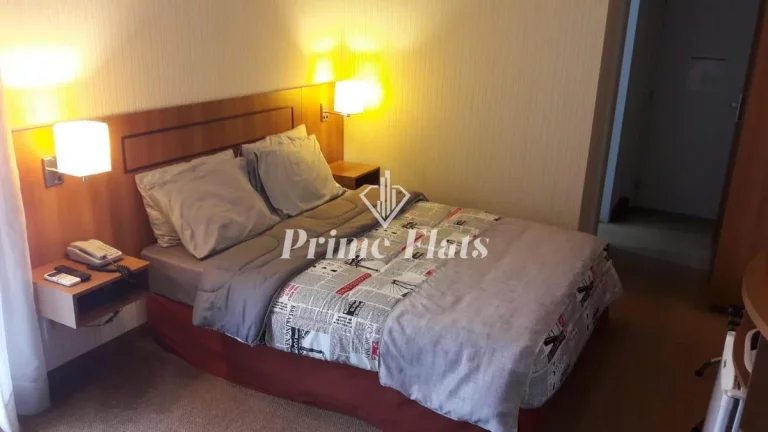 Imagem Flat disponível para locação no Comfort Ibirapuera, com 26m², 1 dormitório e 1 vaga de garagem