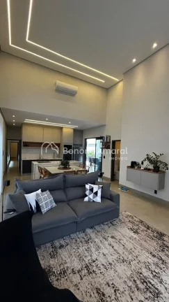 Imagem Esta casa térrea une modernidade, conforto e inovação em cada detalhe. Com 194 m² de área const...