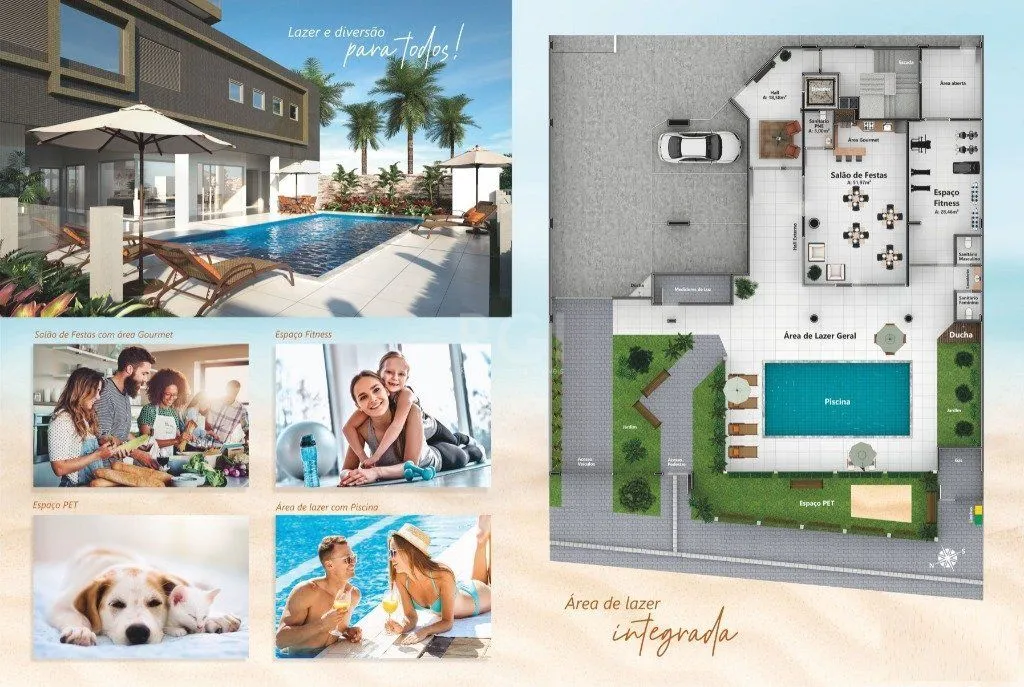 Imagem Apartamento para Venda - 106m², 3 dormitórios, sendo 1 suites, 1 vaga - Centro