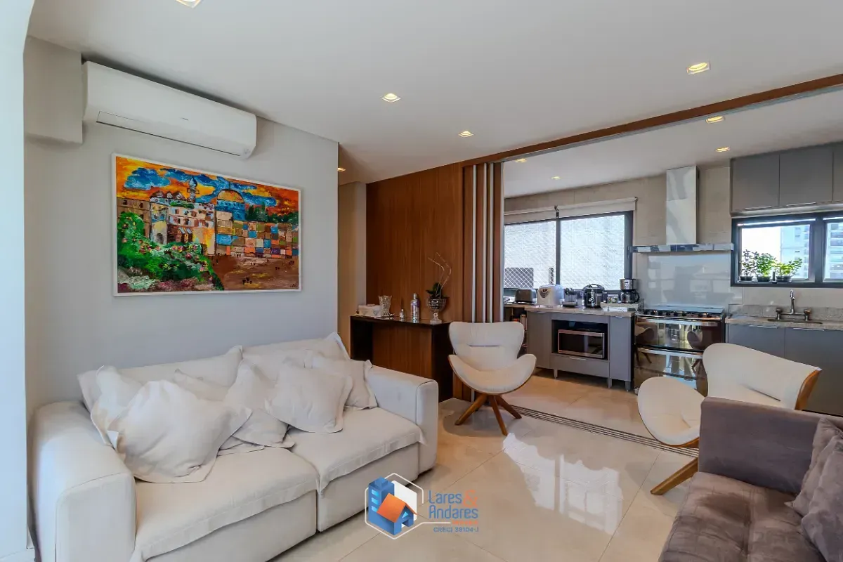 Imagem Cobertura para venda em Campo Belo com 3 quartos, sendo 2 suítes, 126m²