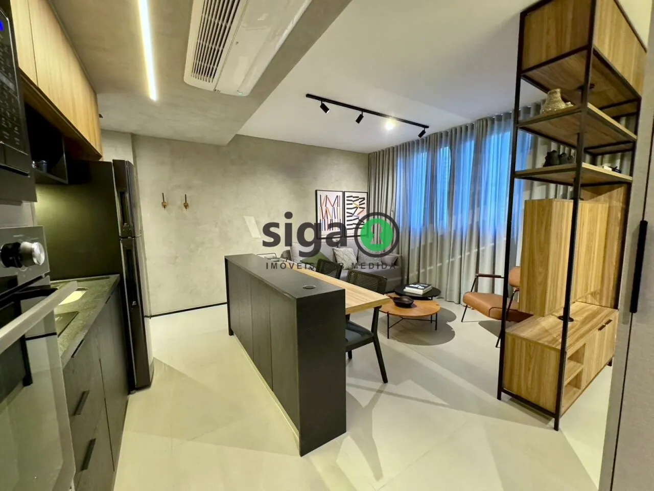Imagem Apartamento para locação 38m² com vaga todo mobiliado localizado no eixo Berrini x Chucrizaidan.