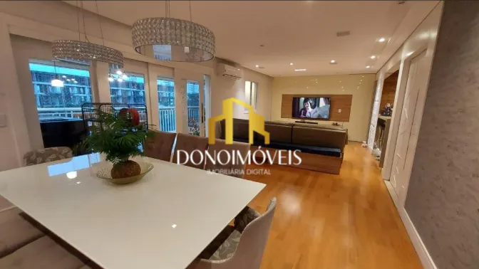 Imagem Apto venda 156m vista livre Cond Domo Home Centro SBC SP
