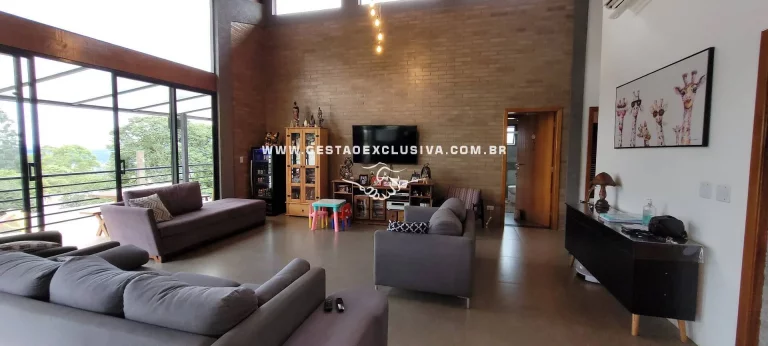 Imagem CHÁCARA 3 DORM 2 SUÍTES 1000m² PISCINA CONDOMÍNIO FECHADO ATIBAIA