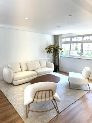 Foto do imóvel Apartamento à venda no Itaim Bibi com 2 quartos, 1 suíte, 1 sala, 3 banheiros, 1 vaga, 150m² de área!
