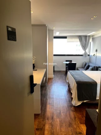 Imagem Apartamento à venda na Vila Olímpia com 1 quarto, 1 banheiro, 1 vaga.