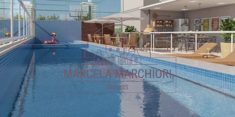 Imagem Apartamento 3 quartos, 1 suite, 2 vagas a 1 quadra do mar, lazer completo