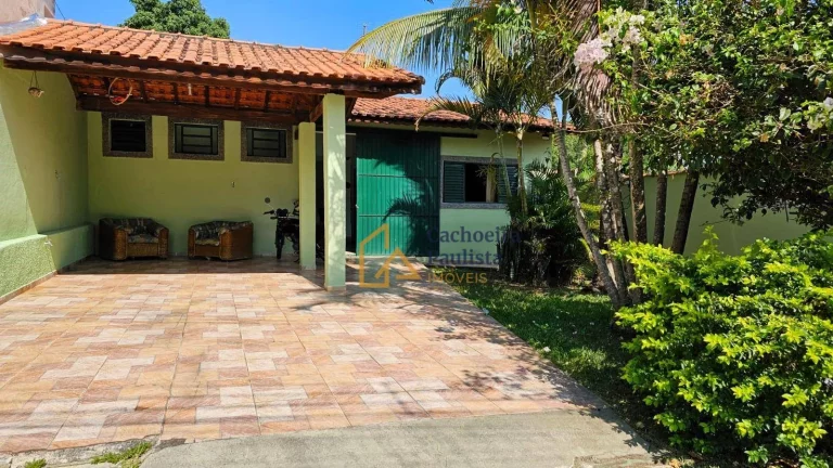 Imagem Casa à venda com salão, área de lazer e área gourmet - Jardim Nova Cachoeira - Cachoeira Paulista/SP