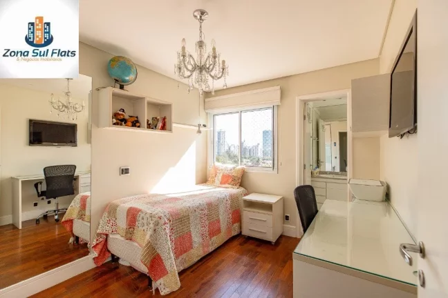 Imagem Apartamento Alto Padrão à Venda No Campo Belo Com 3 Suítes e 3 Vagas - Varanda Gourmet