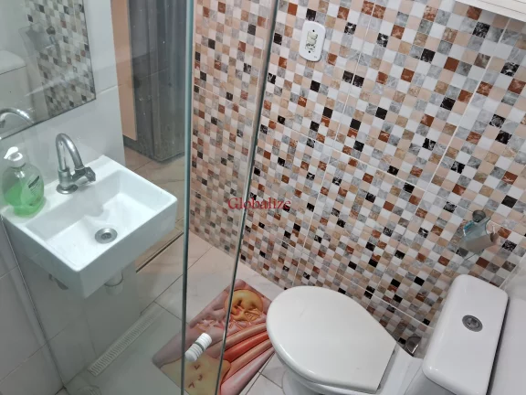 Imagem Belíssimo apartamento de 2 dormitórios em Santos no José Menino na avenida da praia à venda por R$ 480.000,00