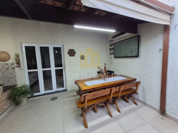 Imagem Belíssima Sobrado Condomínio Village Santa Bárbara Em Jacareí