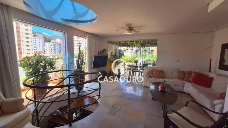 Imagem Cobertura com 3 quartos à venda, 200 m² por R$ 1.815.000 - Sion - Belo Horizonte/MG