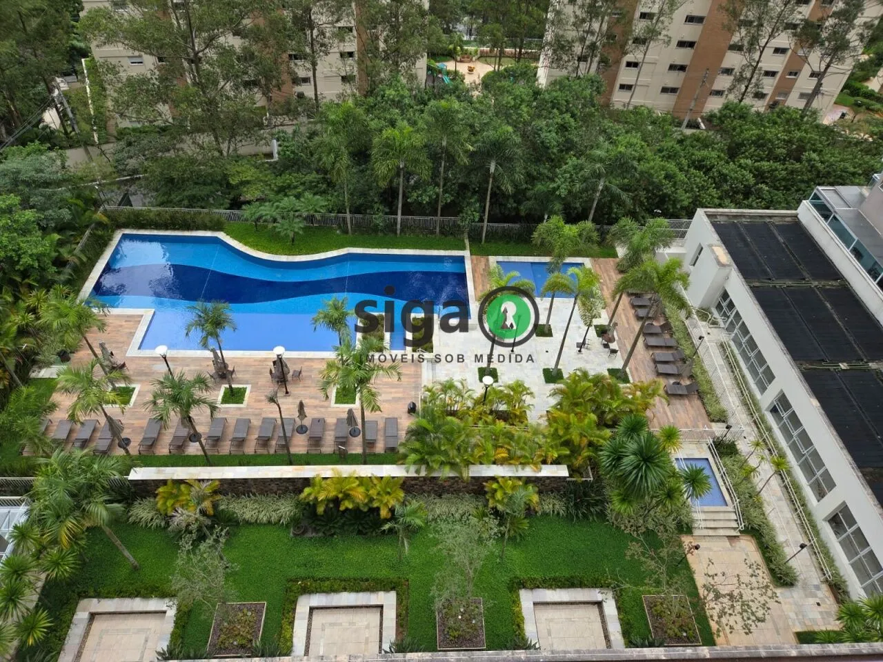 Imagem Apartamento á Venda na Vila Andrade, 163m² com pé direito duplo.