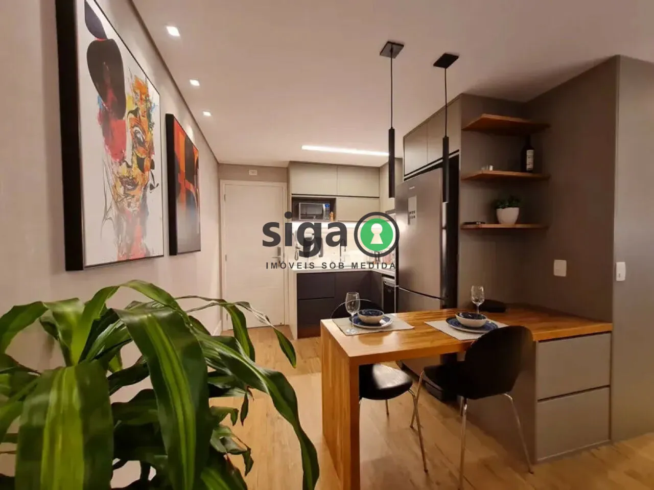 Imagem Studio de Alto Padrão no Habitarte I com Acabamentos Exclusivos.