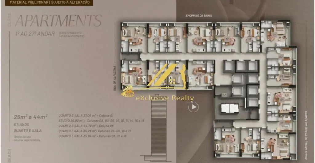 Imagem Apartamento RESIDENCIAL em Salvador - Bahia, Caminho das Árvores