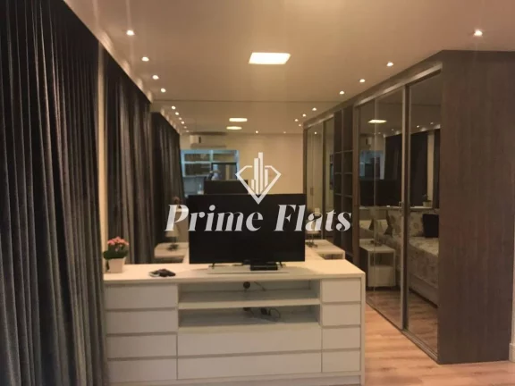 Imagem Flat disponível para venda no Condomínio Edifício Diogo Home Boutique na Vila Nova Conceição, com 48m², 1 dormitório e 1 vaga