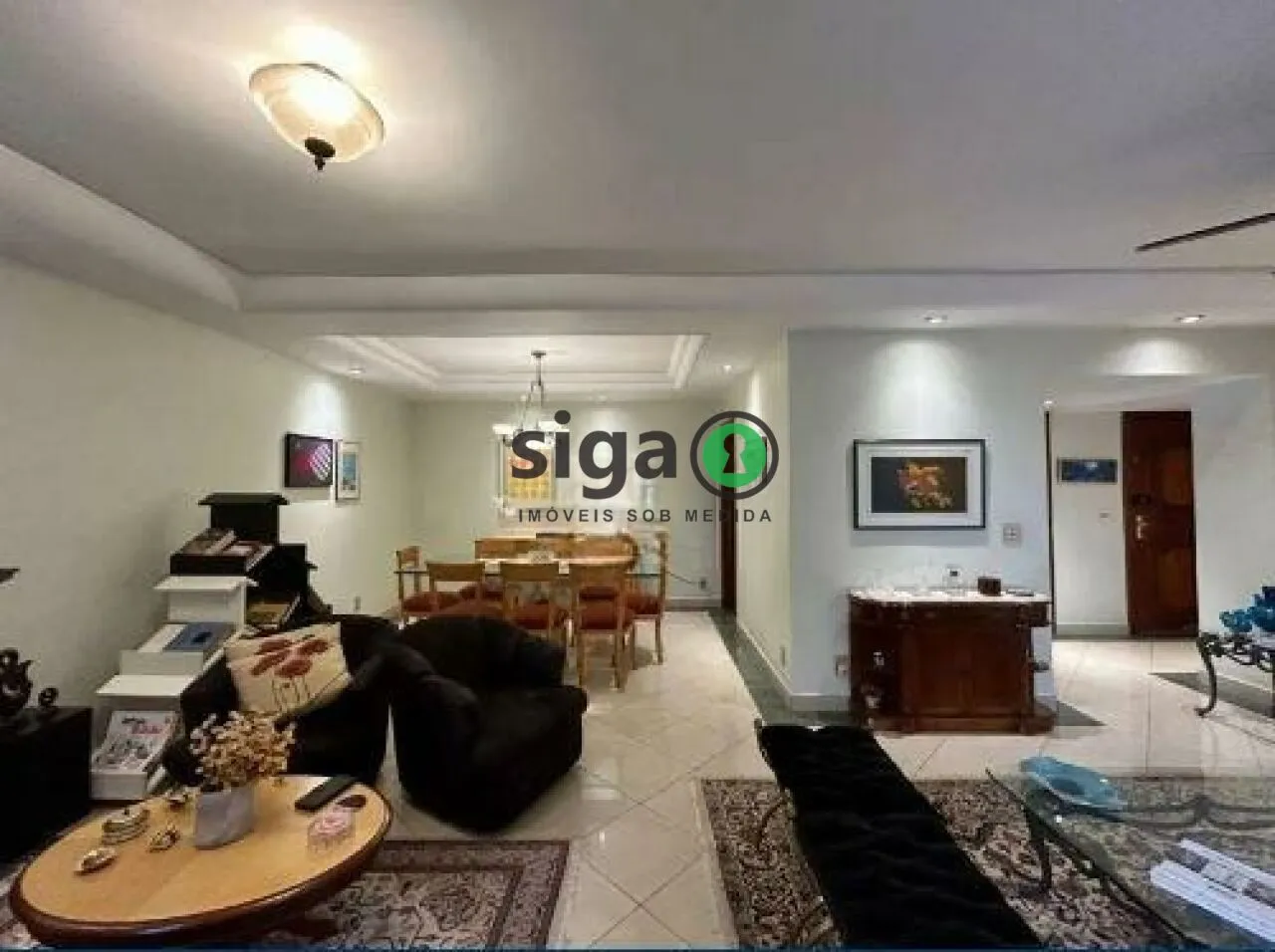 Imagem Apartamento Alto Padrão de 4 Quartos com 3 Vagas -165m² à Venda.