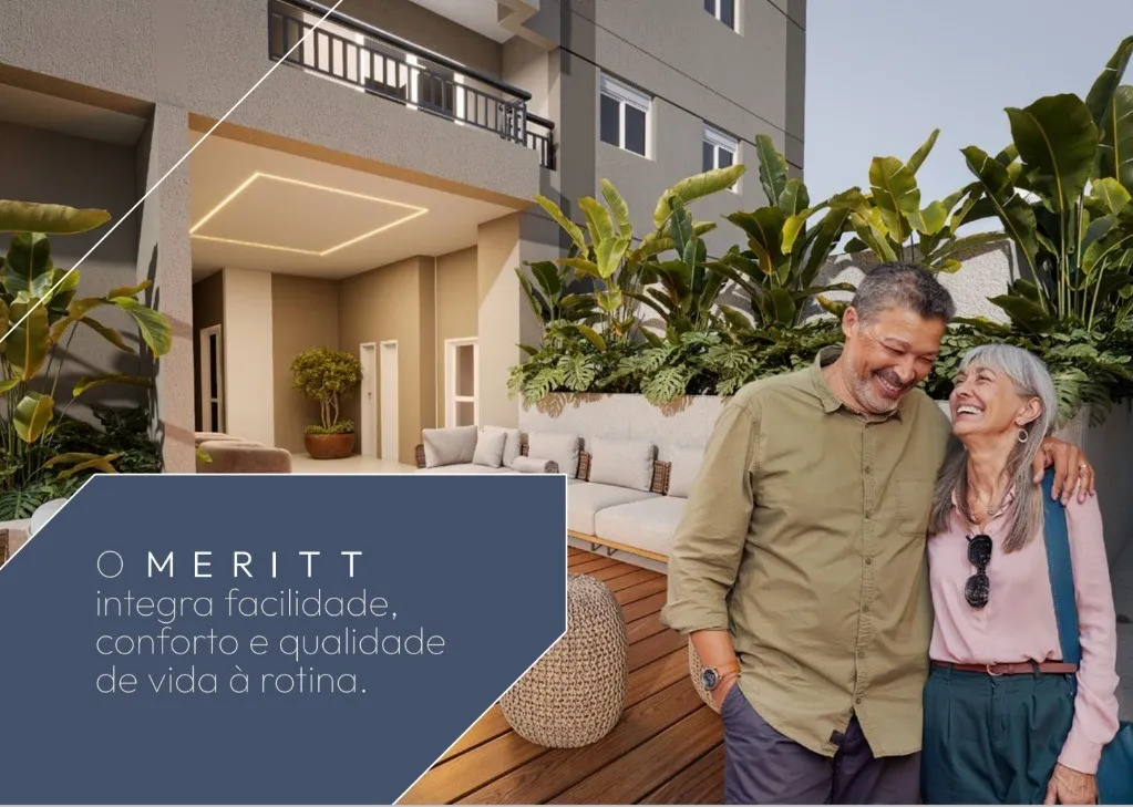 Imagem Apartamento de 3 quartos com suíte e 2 vagas no Condomínio Meritt Paddan