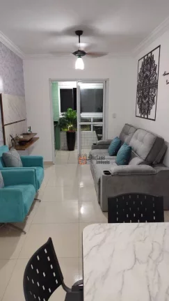 Imagem Apartamento com 2 dormitórios à venda, 80 m² por R$ 500.000,00 - Real - Praia Grande/SP