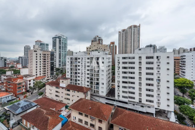 Imagem Apartamento 02 dormitórios locação - Embaré -Santos/Sp