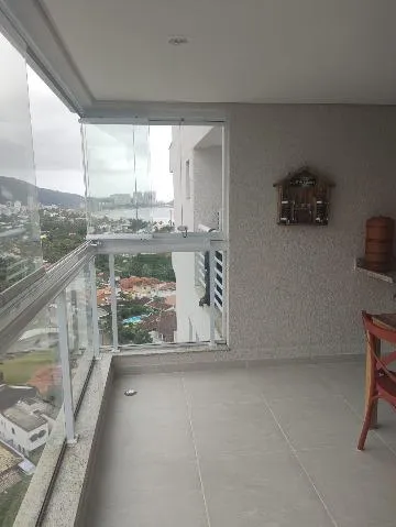 Imagem VENDA DE APARTAMENTO PANORAMIQUE 180°, EM GUARUJÁ/SP, 69m² com 2 dorm, sala de estar ampla, cozinha, varanda gourmet e vaga coberta. CONSULTE-NOS.