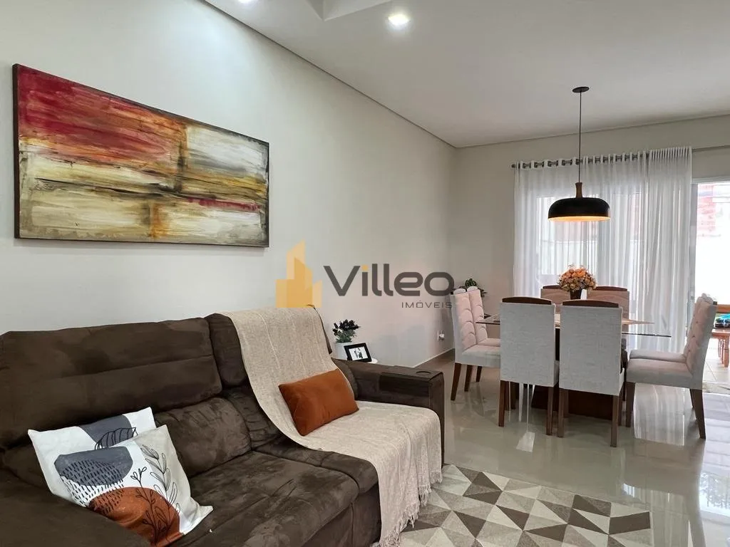 Imagem Apresentamos este magnífico sobrado localizado no Condomínio Villagio Milano, situado no bairro Wa...
