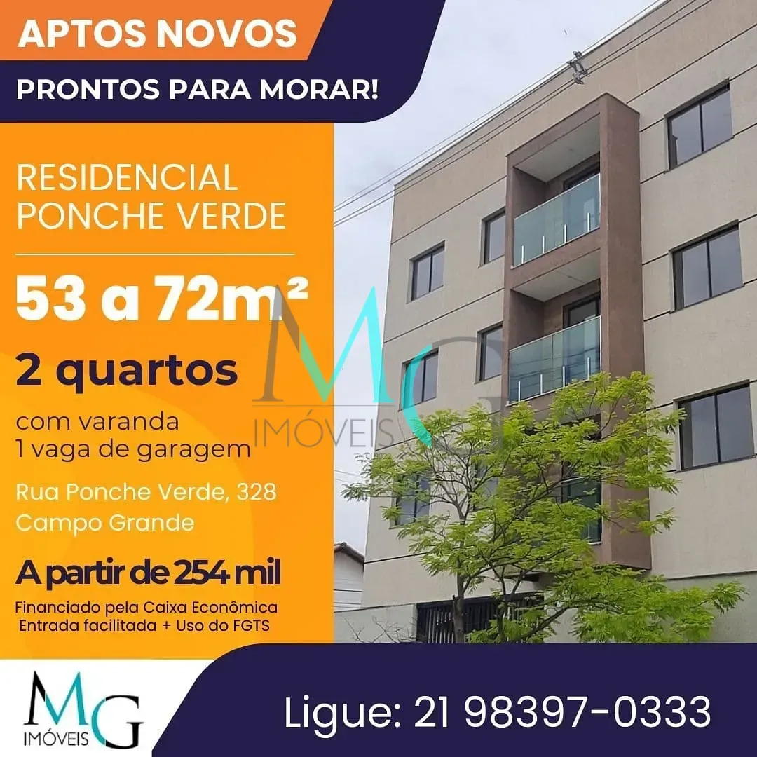 Foto do imóvel Apartamento 2 quartos a venda a partir de R$ 255.000,00 - Campo Grande - Rio de Janeiro, RJ