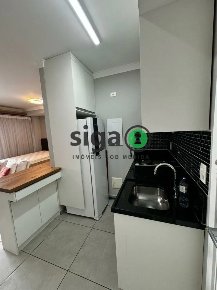 Imagem Apartamento no Brooklin com 41m², para Locação, 1 quarto1 vagas - São Paulo/SP
