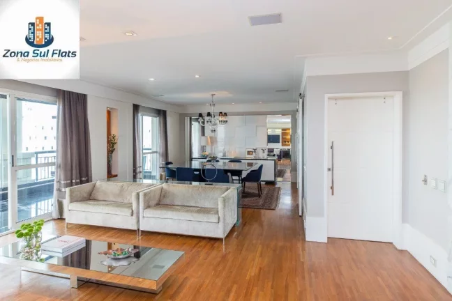 Imagem Apartamento Alto Padrão à Venda Em Moema Com 4 Suítes e 5 Vagas
