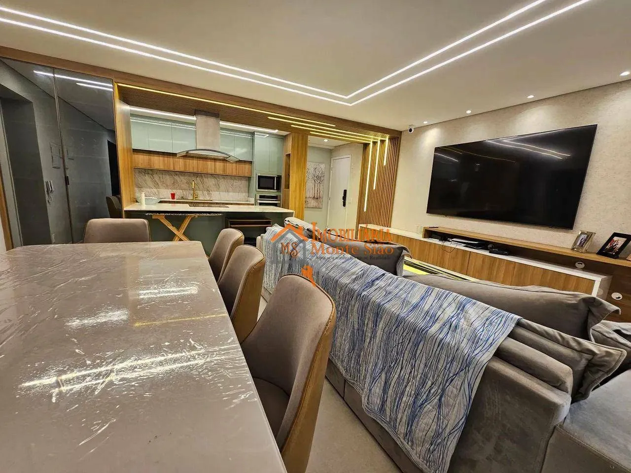 Imagem Apartamento com 3 dormitórios à venda, 90 m² por R$ 1.279.000,00 - Vila Augusta - Guarulhos/SP