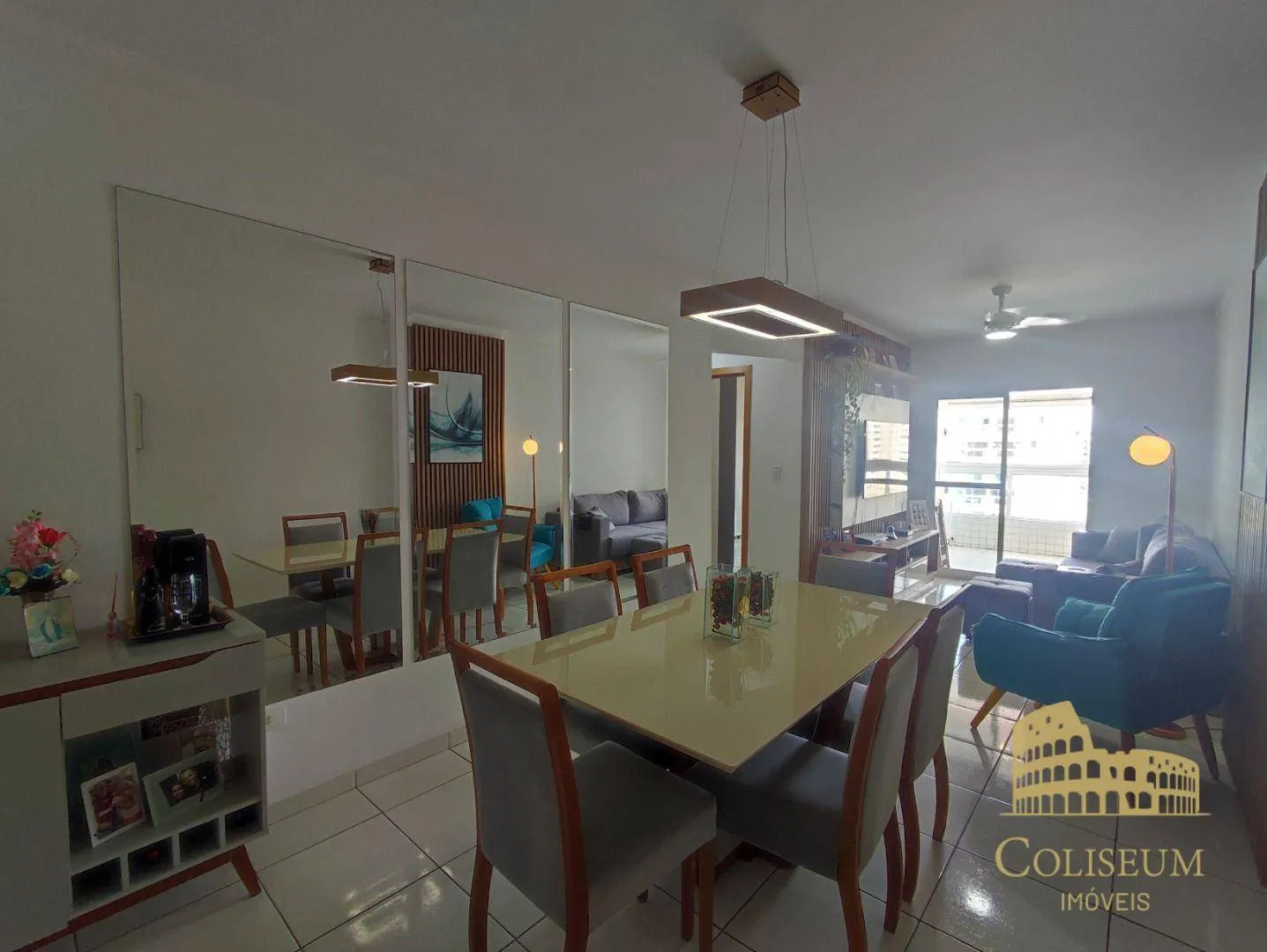 Imagem Apartamento com 2 dormitórios à venda, 75 m² por R$ 520.000,00 - Tupi - Praia Grande/SP