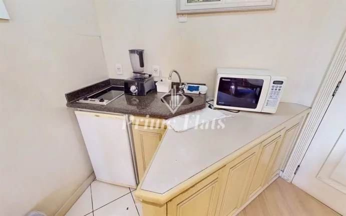 Imagem Flat disponível para venda no The World Hotels na Vila Olímpia, com 30m², 1 dormitório e 1 vaga