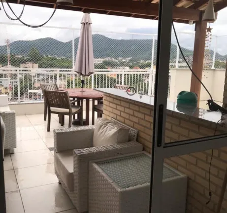 Imagem Cobertura com 4 Quartos à Venda, 168 m² em Taquara - Rio de Janeiro