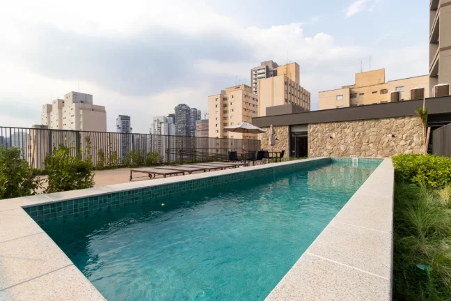 Imagem Apartamento à venda em São Paulo, Santo Amaro, com 1 quarto, 22m2