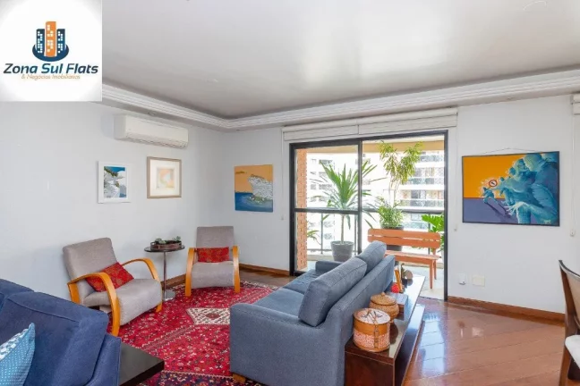 Imagem Apartamento Alto Padrão à Venda Em Moema Com 3 Suítes e 4 Vagas