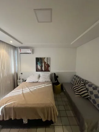 Imagem Flat para Venda em Jaboatão dos Guararapes, Piedade, 1 dormitório, 1 banheiro, 1 vaga