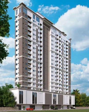 Foto do imóvel Apartamento à venda em Porto Belo, Perequê, com 2 quartos, 66m2 em Saul Lauro de Souza