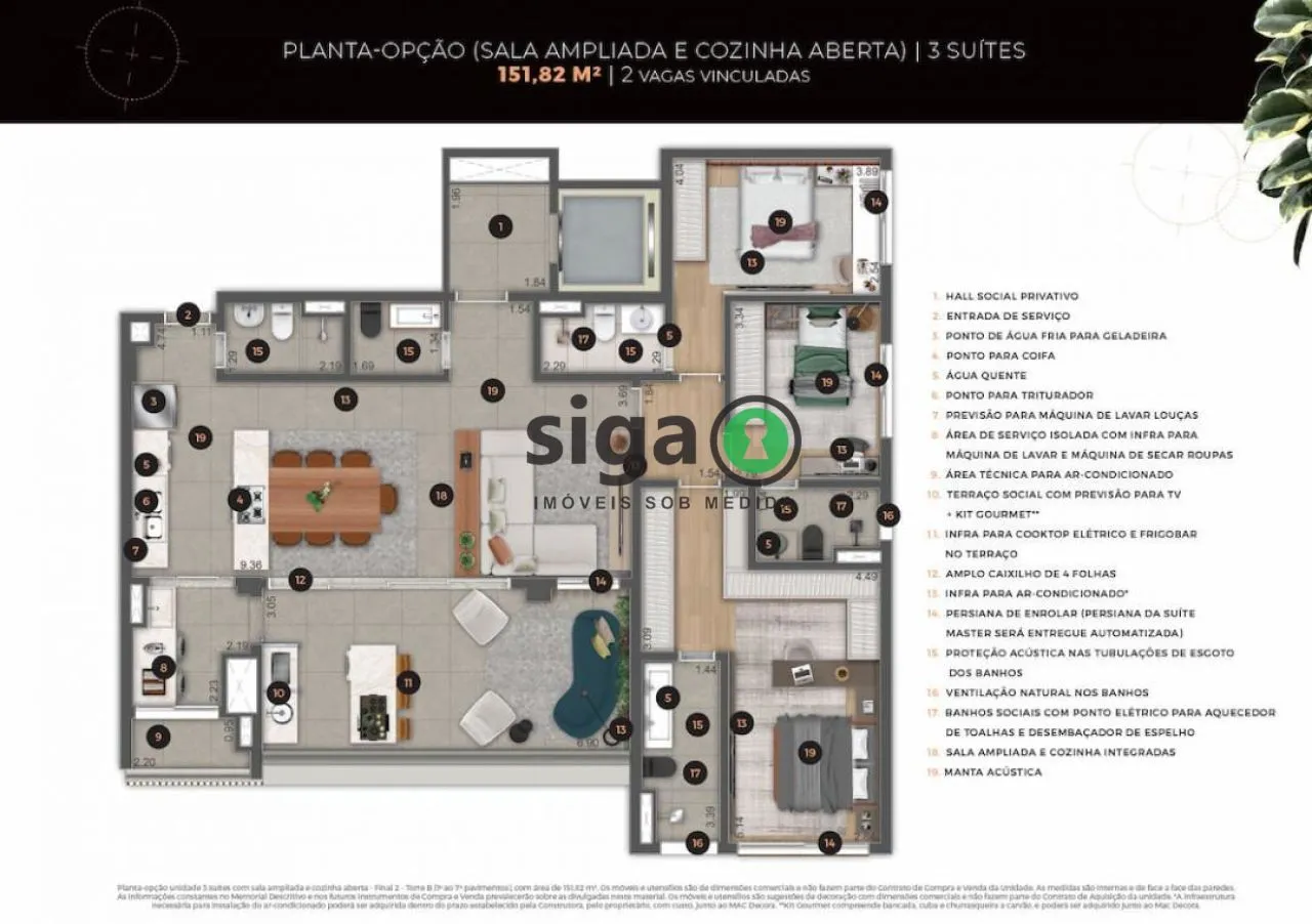 Imagem Apartamento para venda no Brooklin, São Paulo - SP