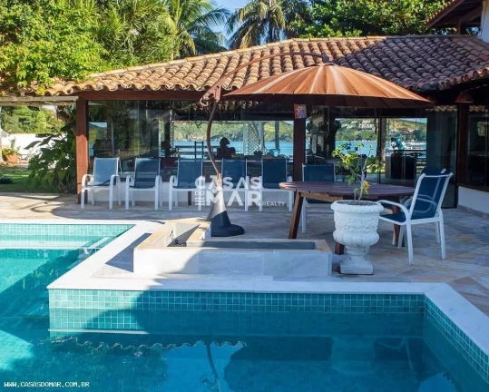 Imagem Casa Frente Mar para Temporada em Armação dos Búzios / RJ no bairro Ferradura