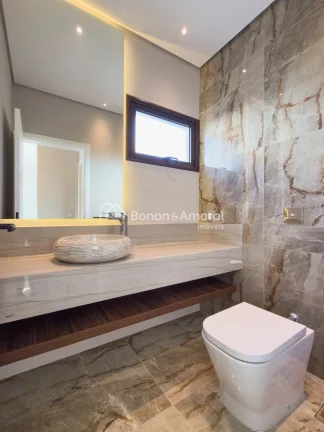 Imagem Casa de alto padrão à venda no Alphaville Campinas, com 4 suítes, ambientes amplos e excelente im...