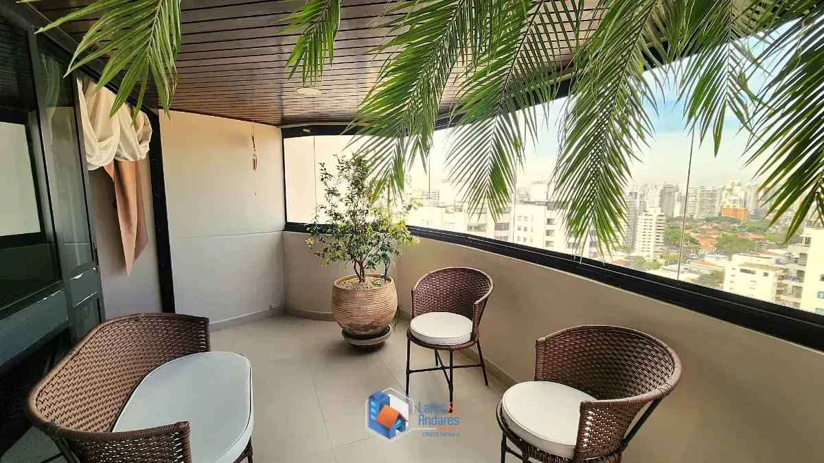 Imagem Apartamento para venda em Moema com 4 quartos, sendo 4 suítes, 198m²